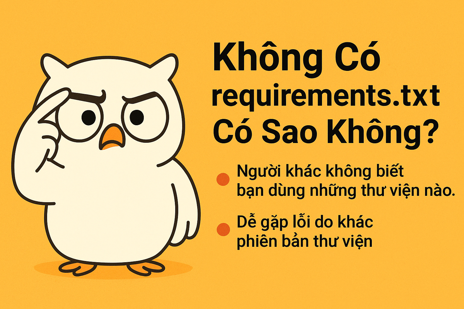 Tệp requirements.txt Trong Flask Là Gì? Có Bắt Buộc Phải Có Không?