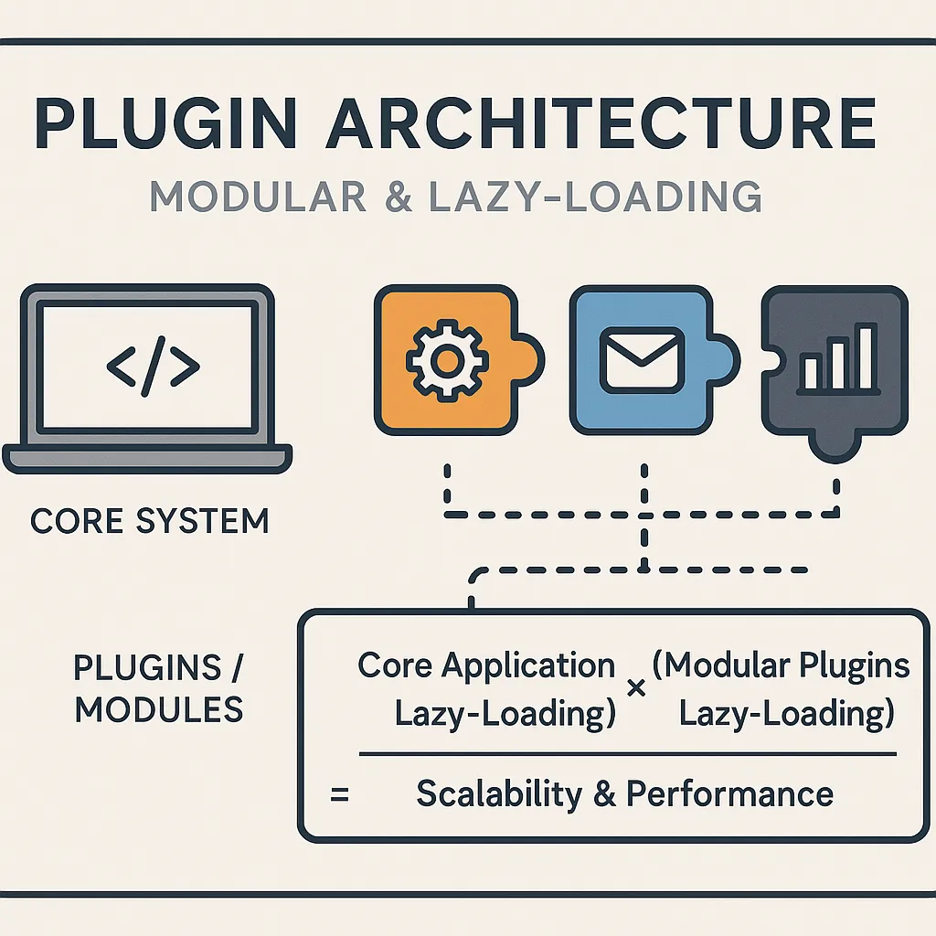 Plugin Architecture là gì? Tìm hiểu mô hình Modular & Lazy-loading trong thiết kế phần mềm