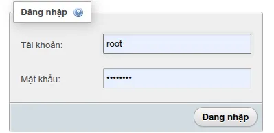 Đăng nhập phpmyadmin